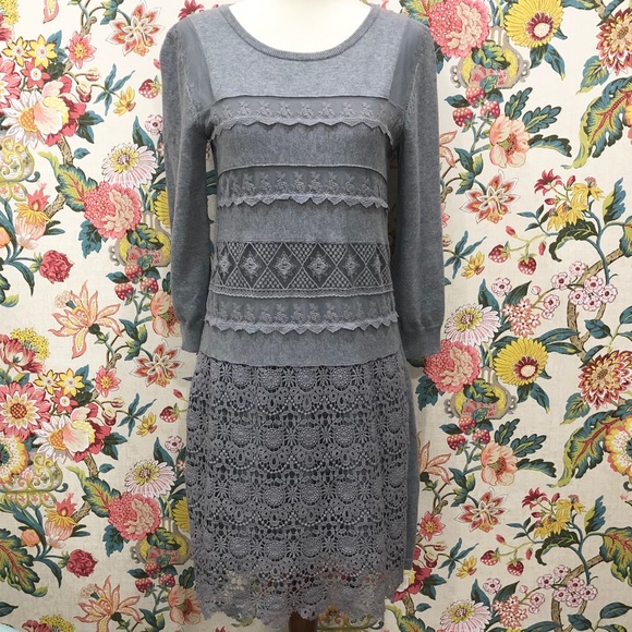 Sundance Dresses & Skirts - Sundance Lace Sweater Dress
